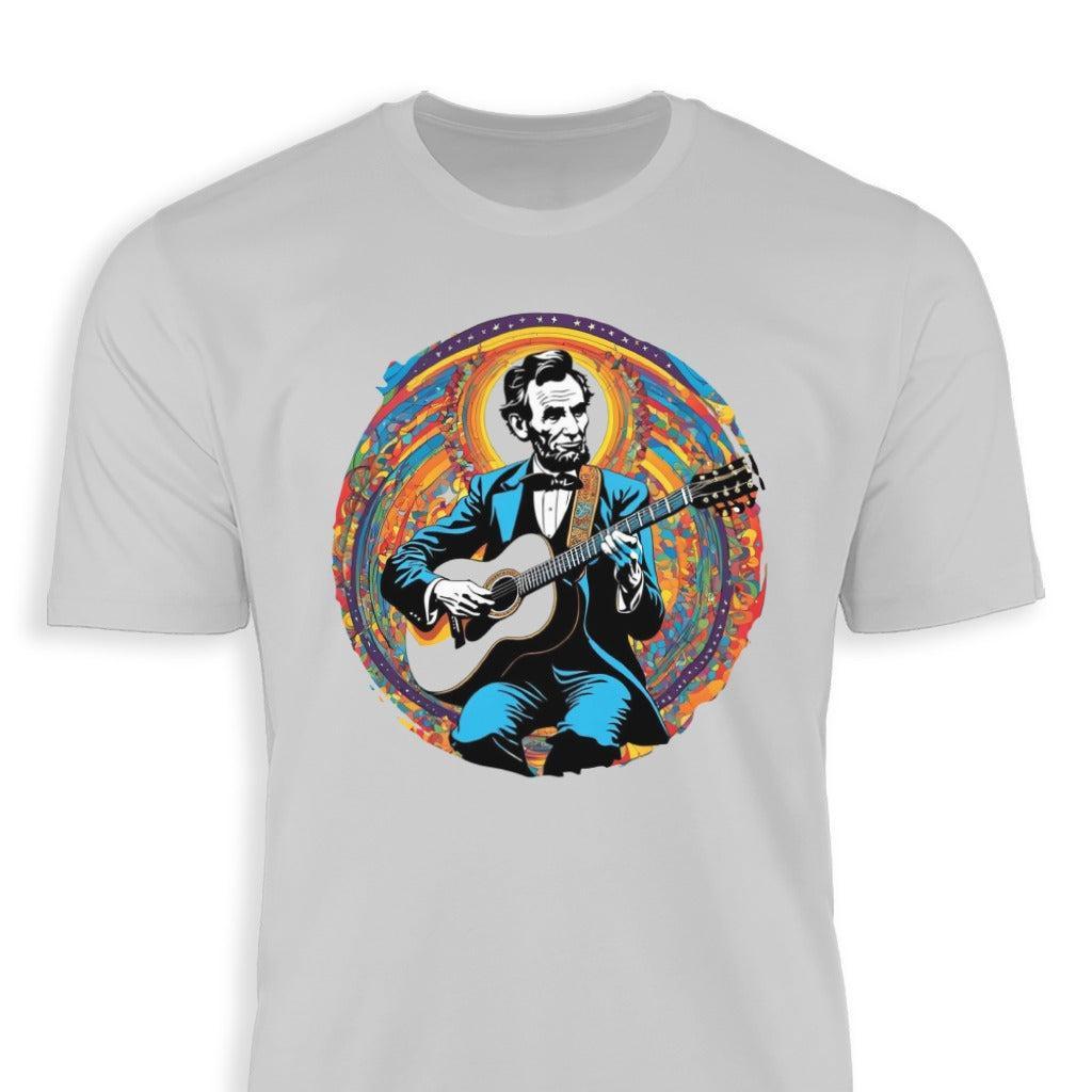 Lincoln Playing Guitar Classic Tee