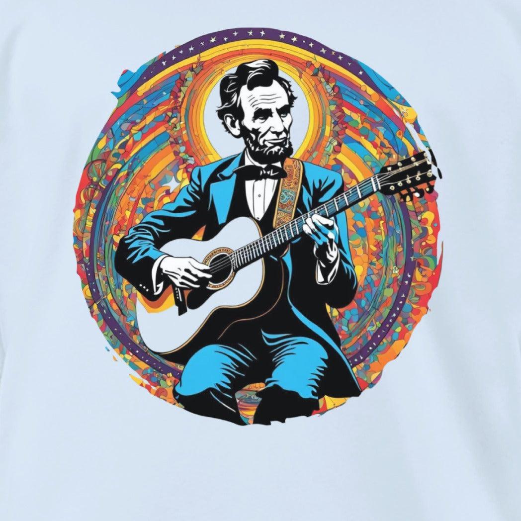 Lincoln Playing Guitar