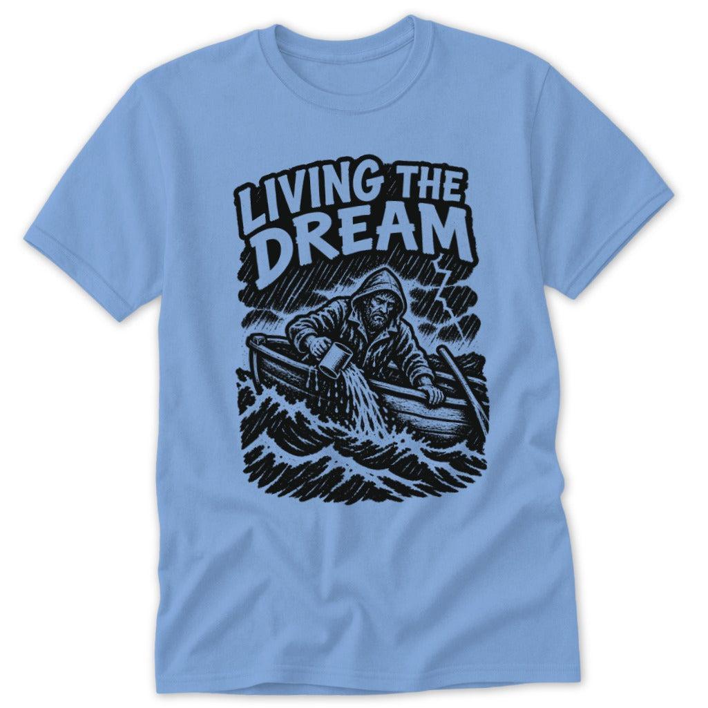Living the Dream Boat Classic Tee