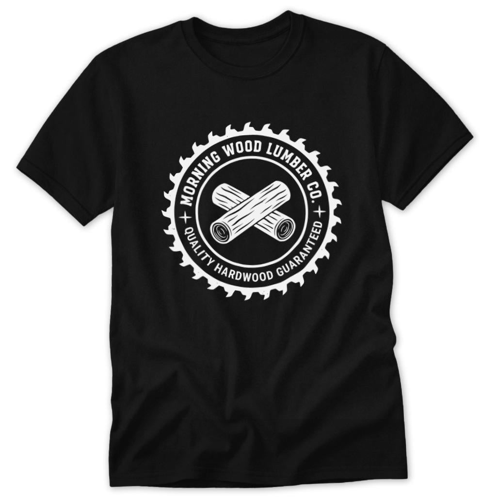 Morning Wood Lumber Classic Tee - Black