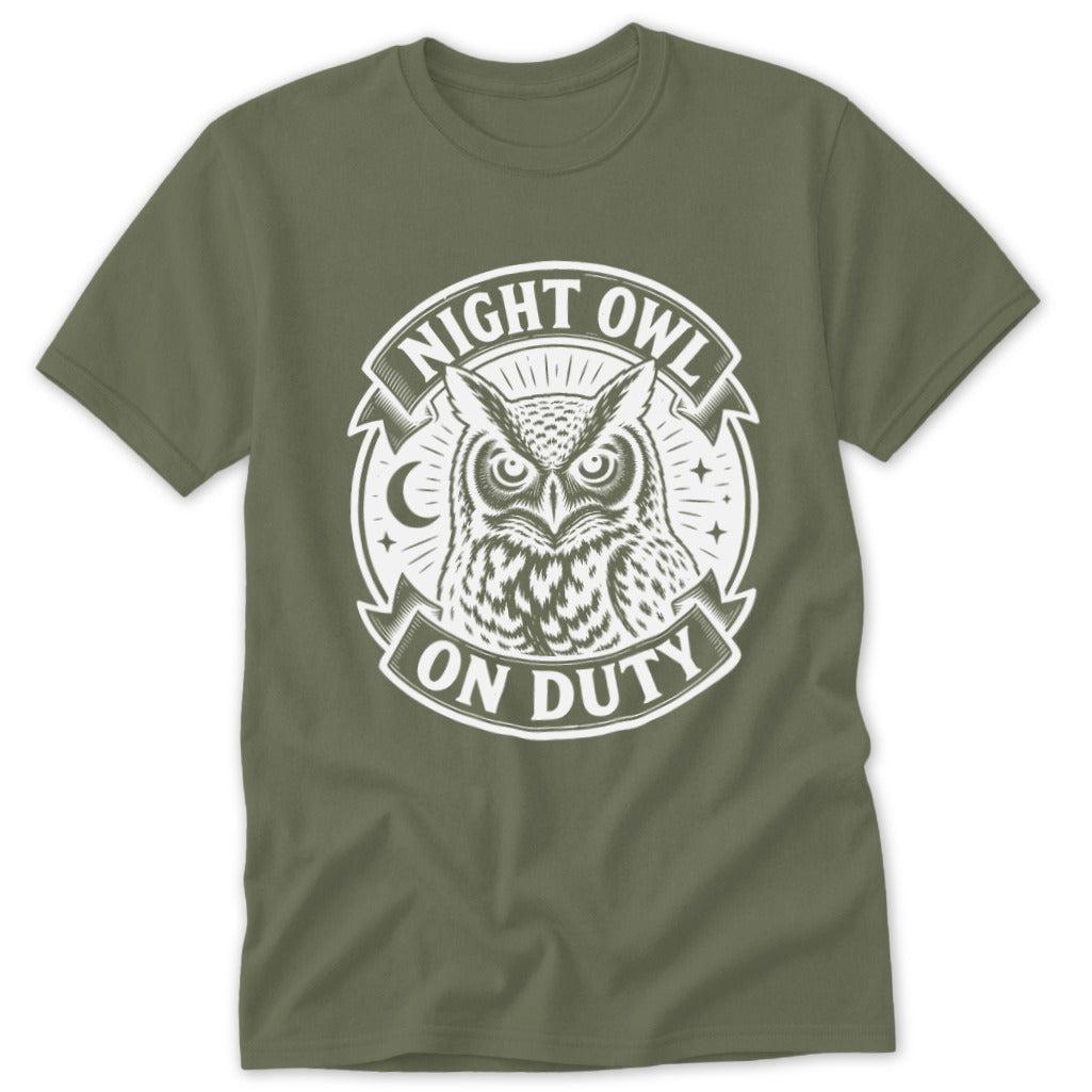 Night Owl on Duty Classic Tee
