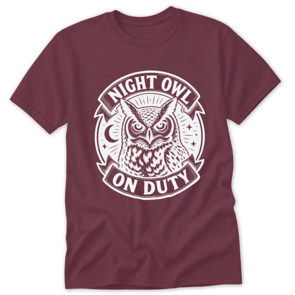 Night Owl on Duty Classic Tee