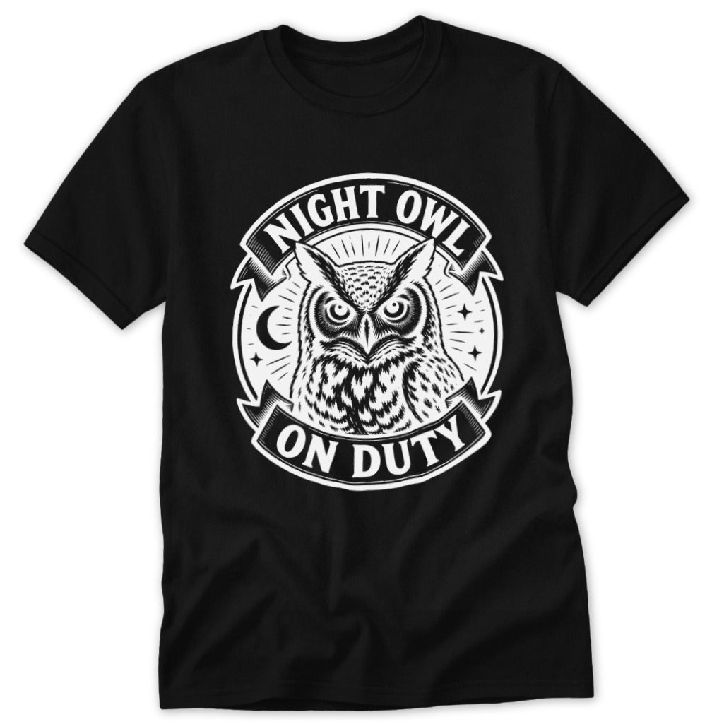 Night Owl on Duty Classic Tee