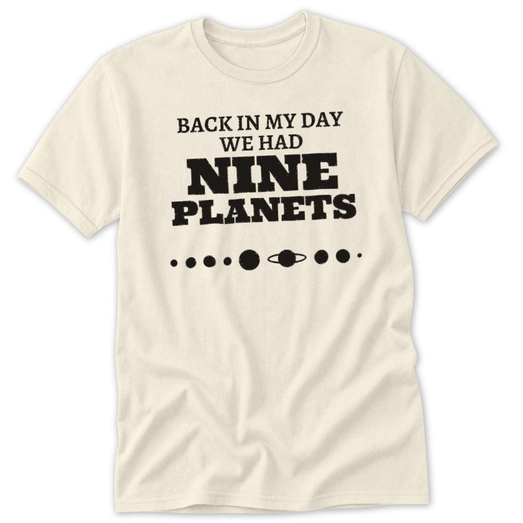Nine Planets Classic Tee