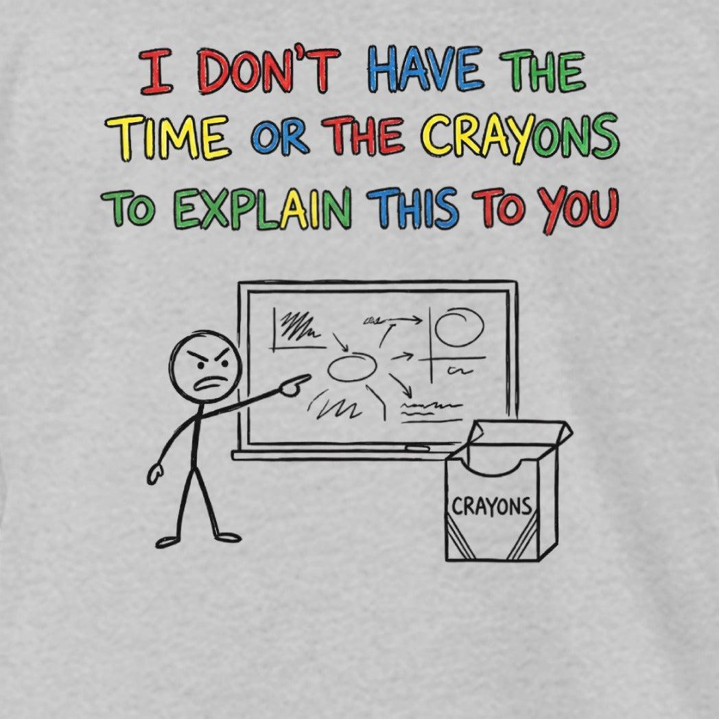No Crayons to Explain