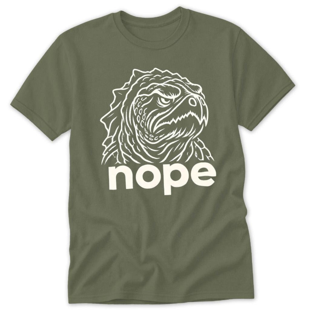 Nope Snapping Turtle Classic Tee