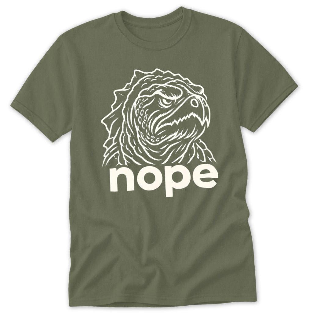 Nope Snapping Turtle Classic Tee