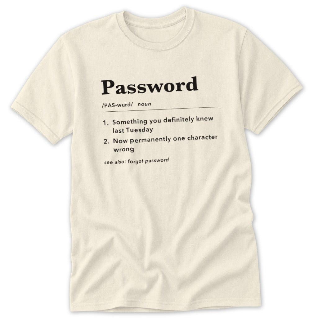 Password Definition Classic Tee