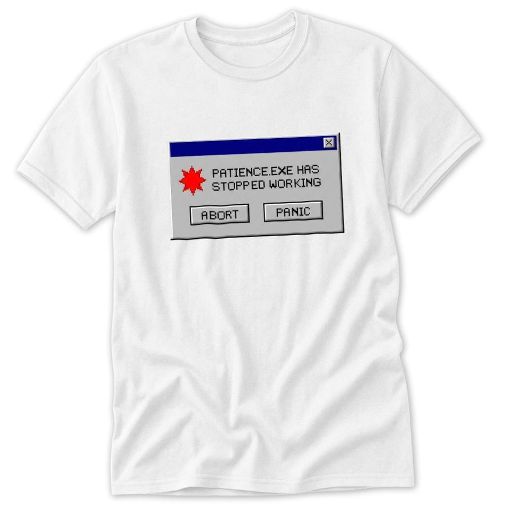 Patience.EXE Stopped Classic Tee