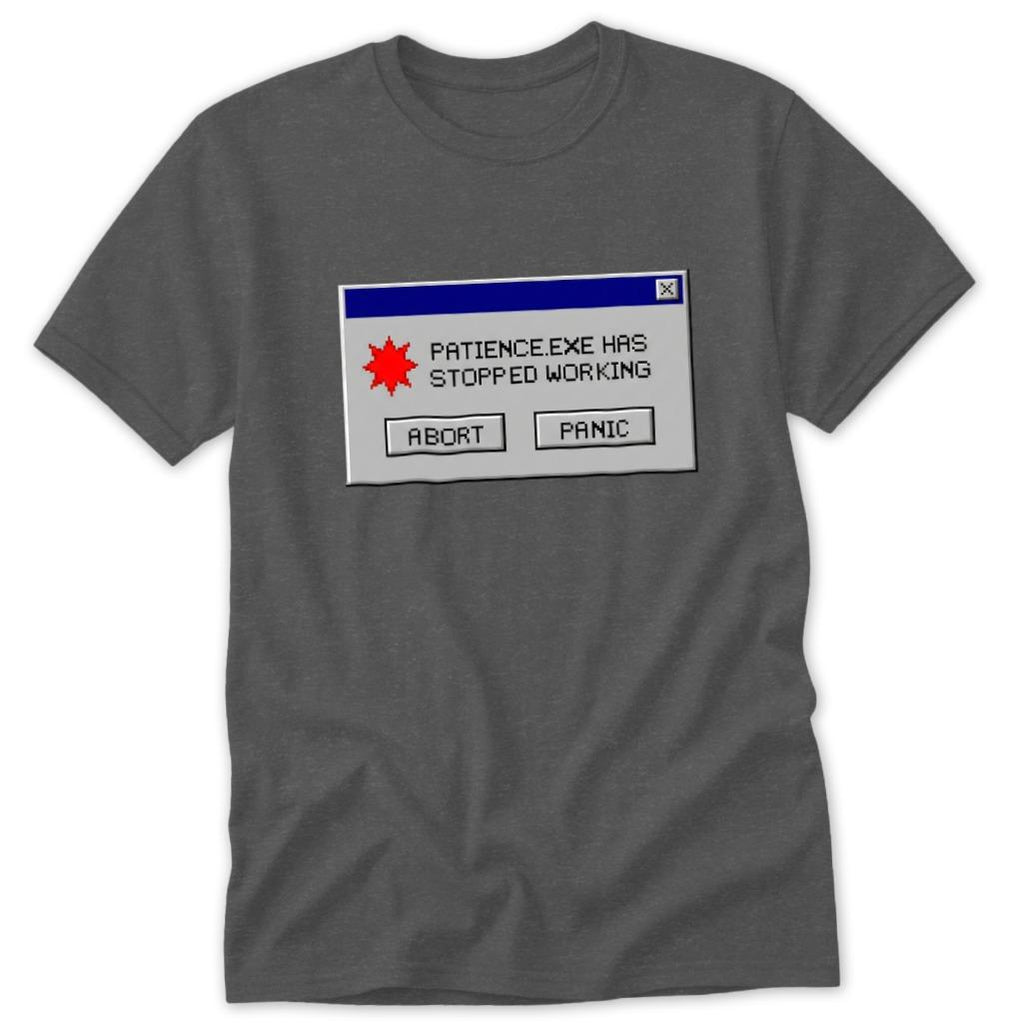 Patience.EXE Stopped Classic Tee