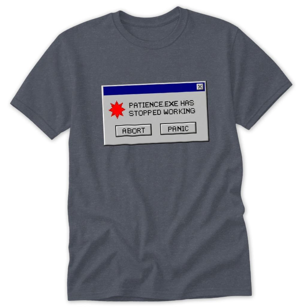 Patience.EXE Stopped Classic Tee