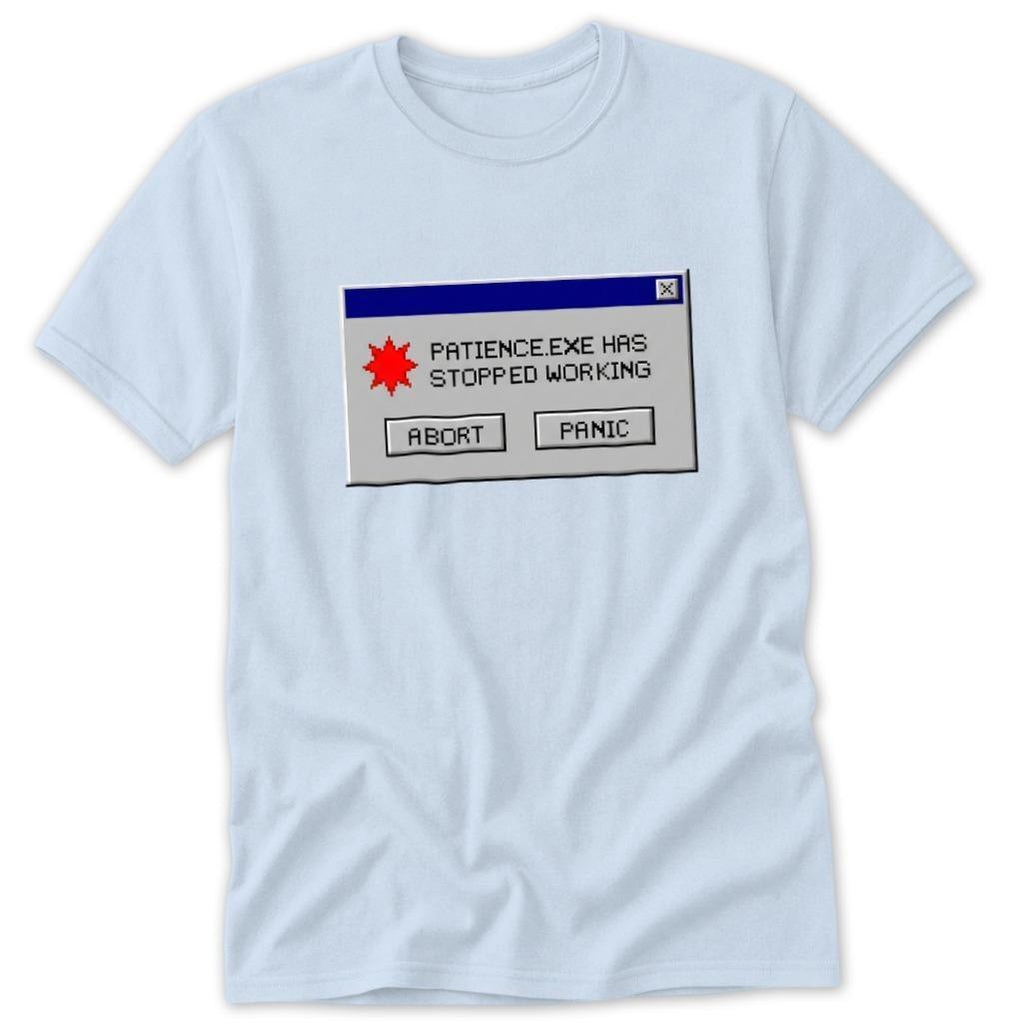 Patience.EXE Stopped Classic Tee