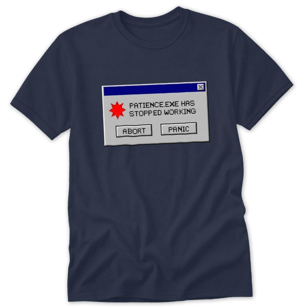 Patience.EXE Stopped Classic Tee