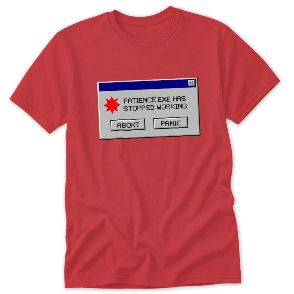 Patience.EXE Stopped Classic Tee