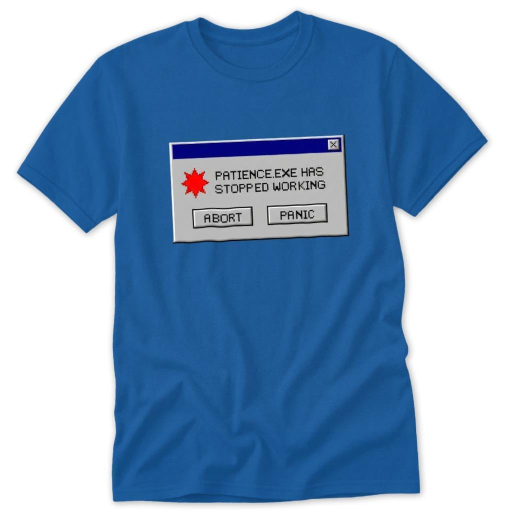 Patience.EXE Stopped Classic Tee
