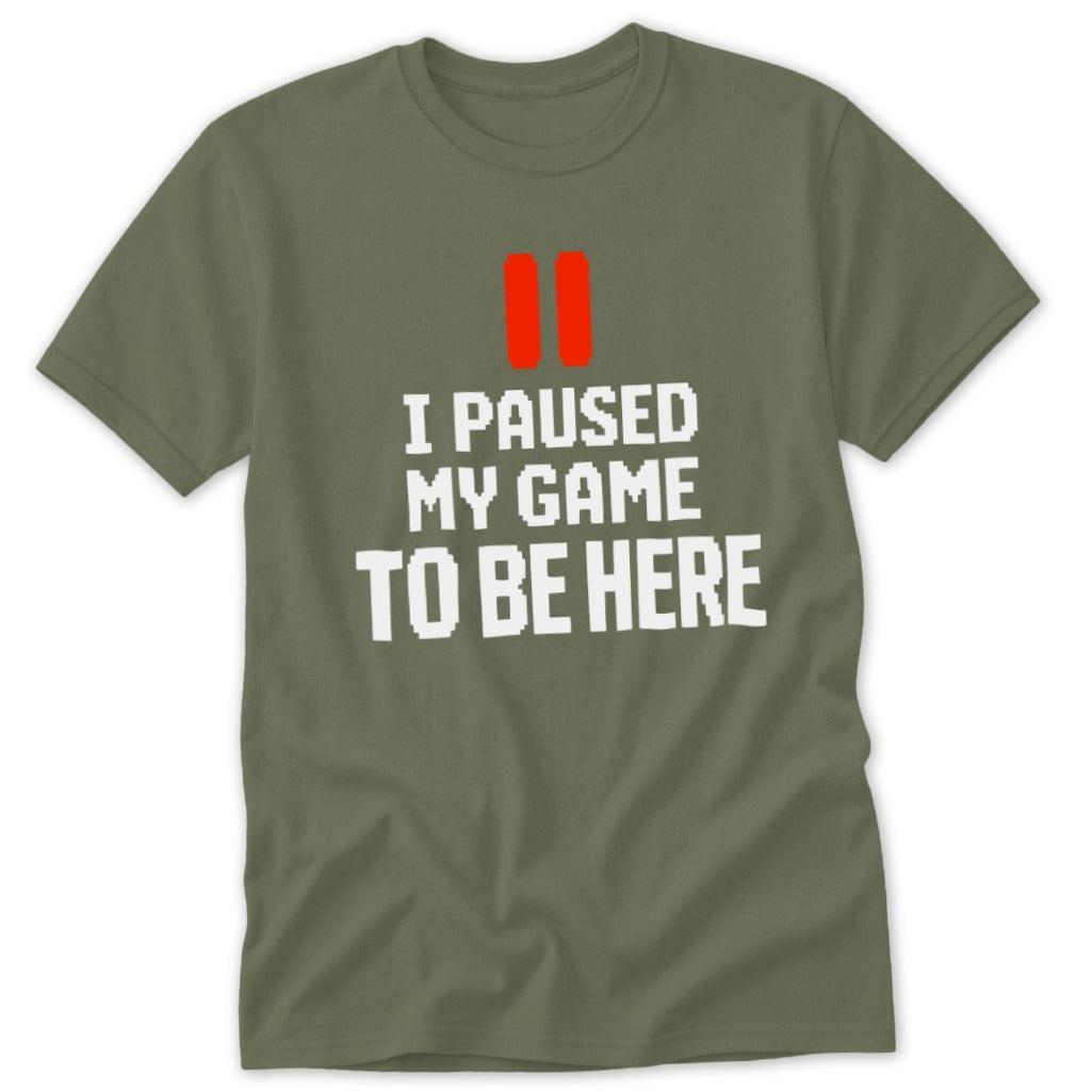 Paused My Game Tee