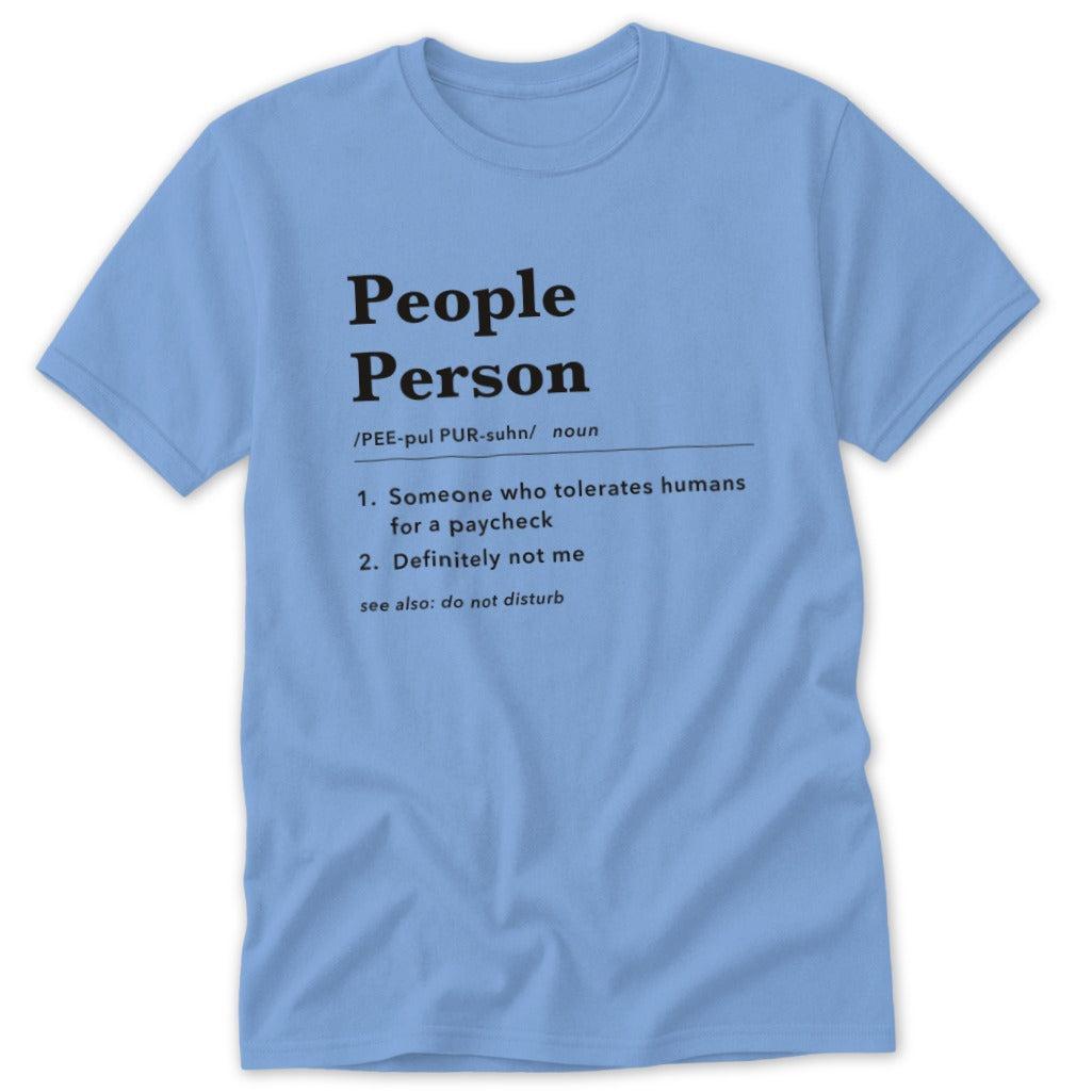 People Person Definition Classic Tee