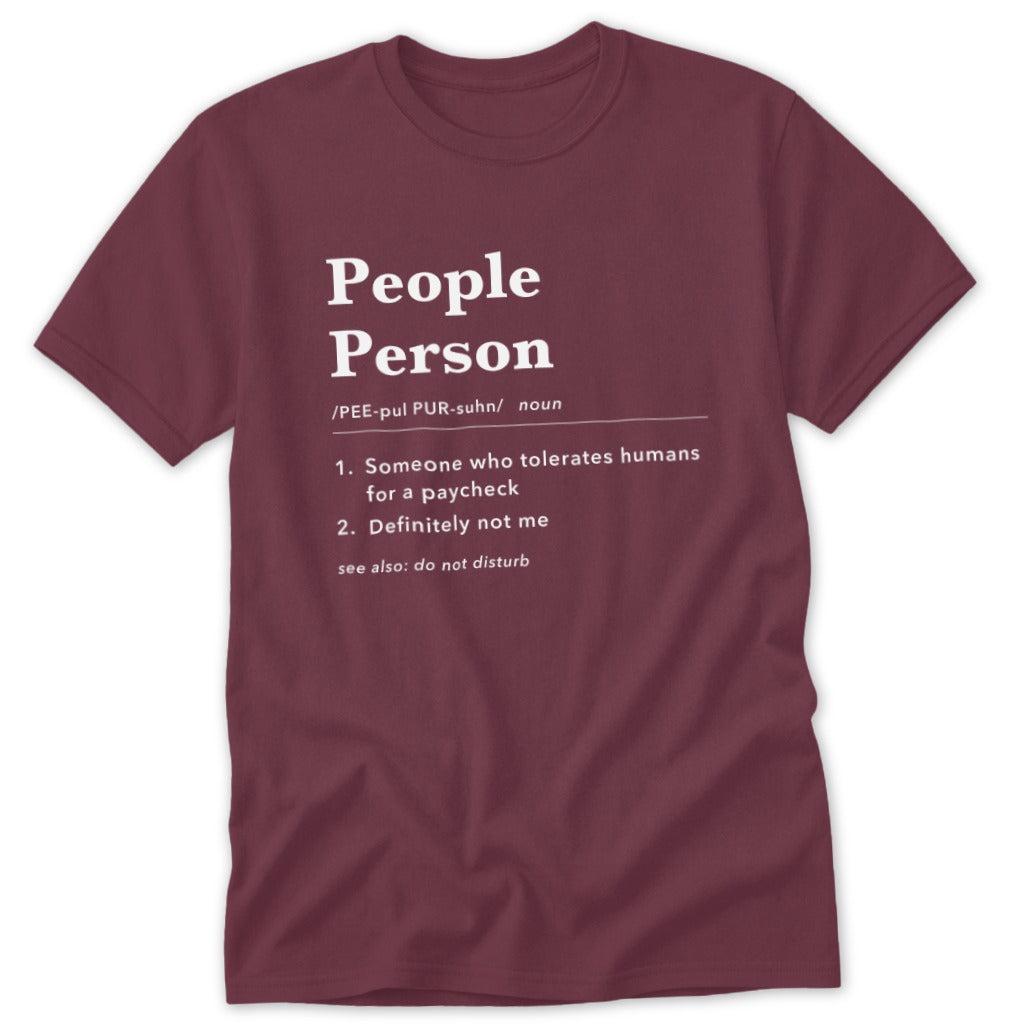 People Person Definition Classic Tee