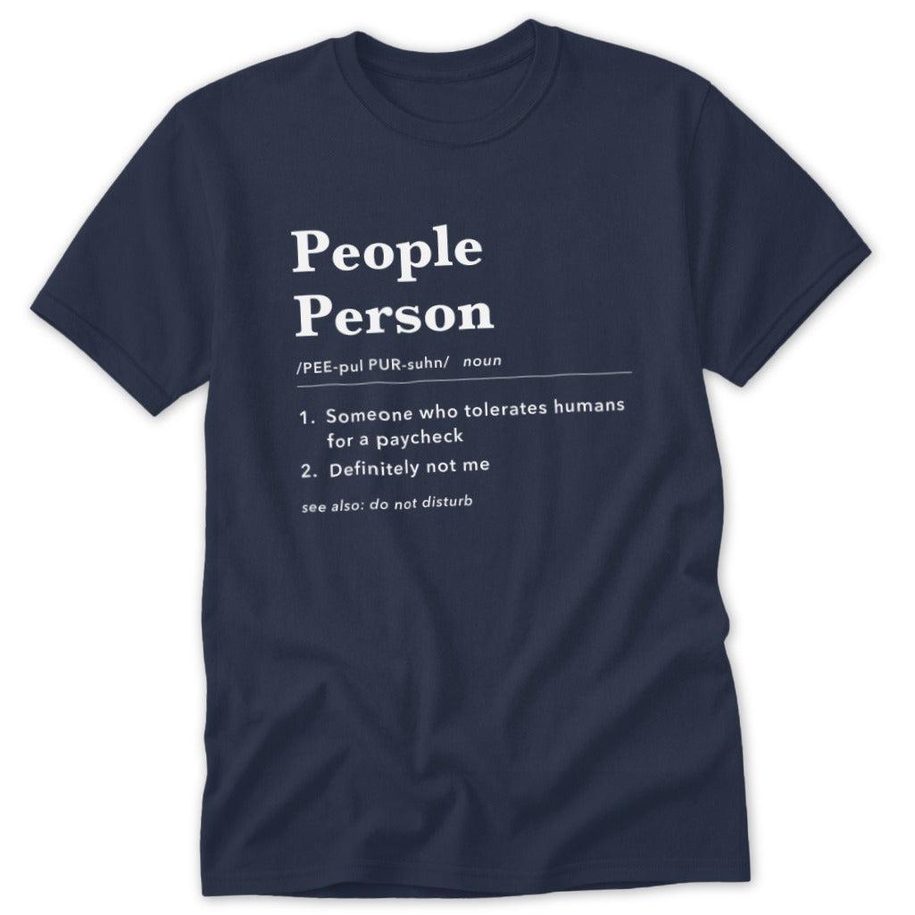 People Person Definition Classic Tee