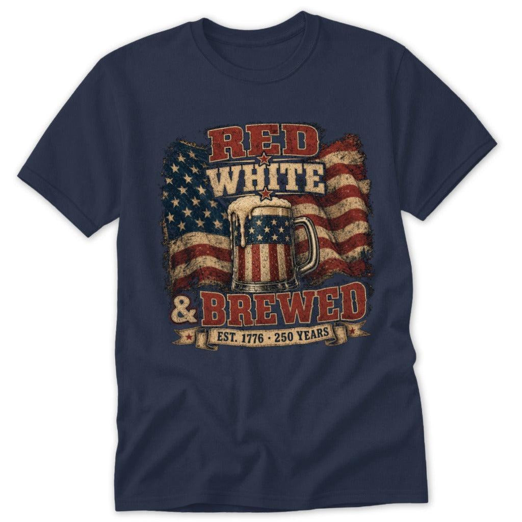 Red White & Brewed Classic Tee