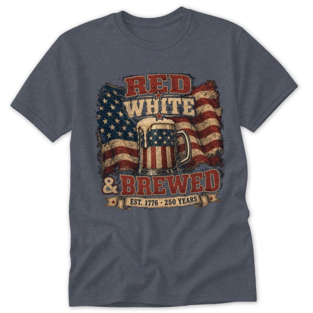 Red White & Brewed Classic Tee