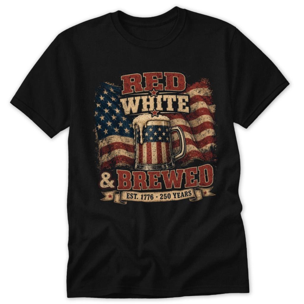 Red White & Brewed Classic Tee
