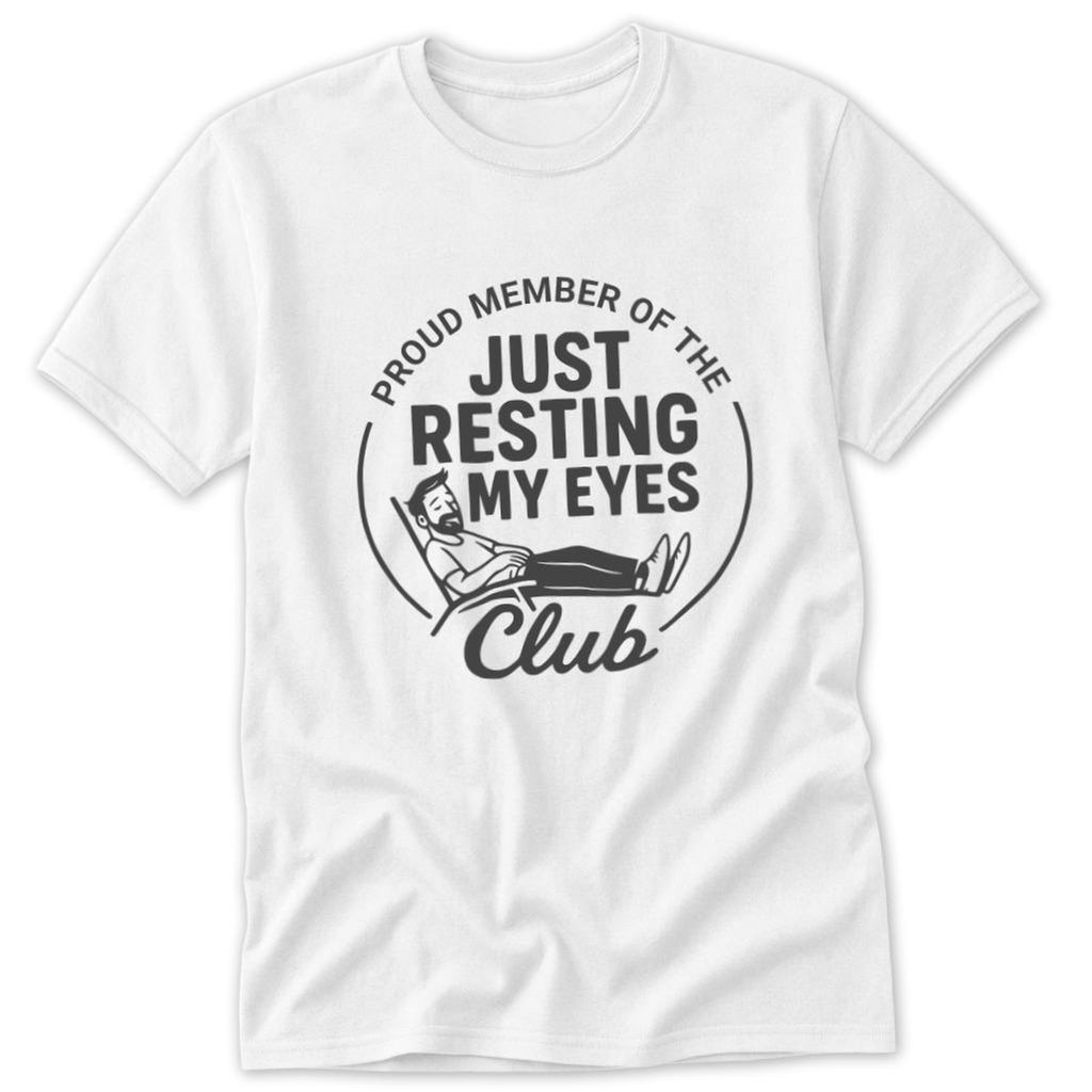 Resting My Eyes Club Classic Tee