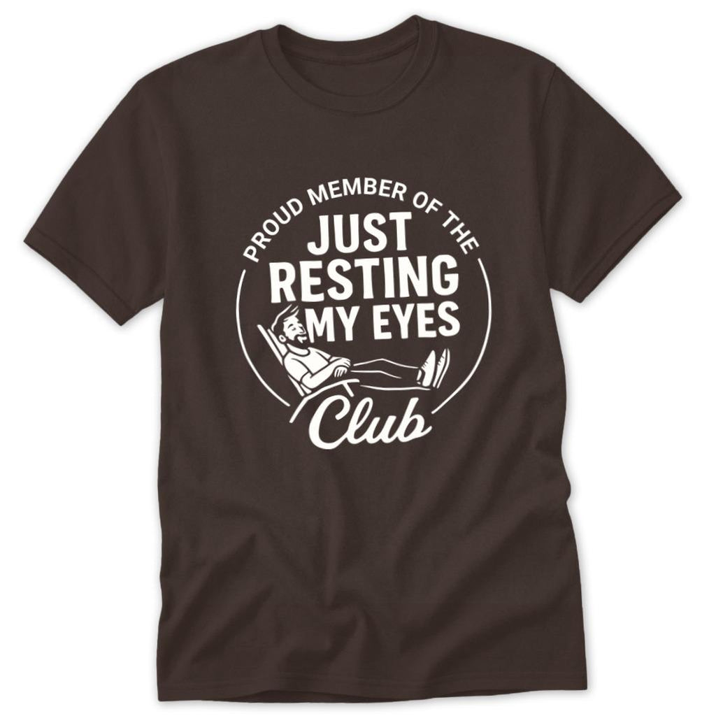 Resting My Eyes Club Classic Tee