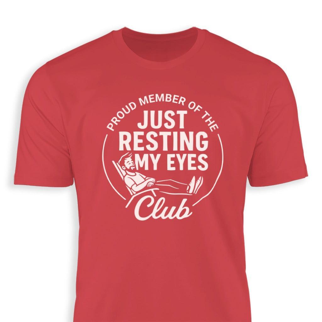 Resting My Eyes Club Classic Tee