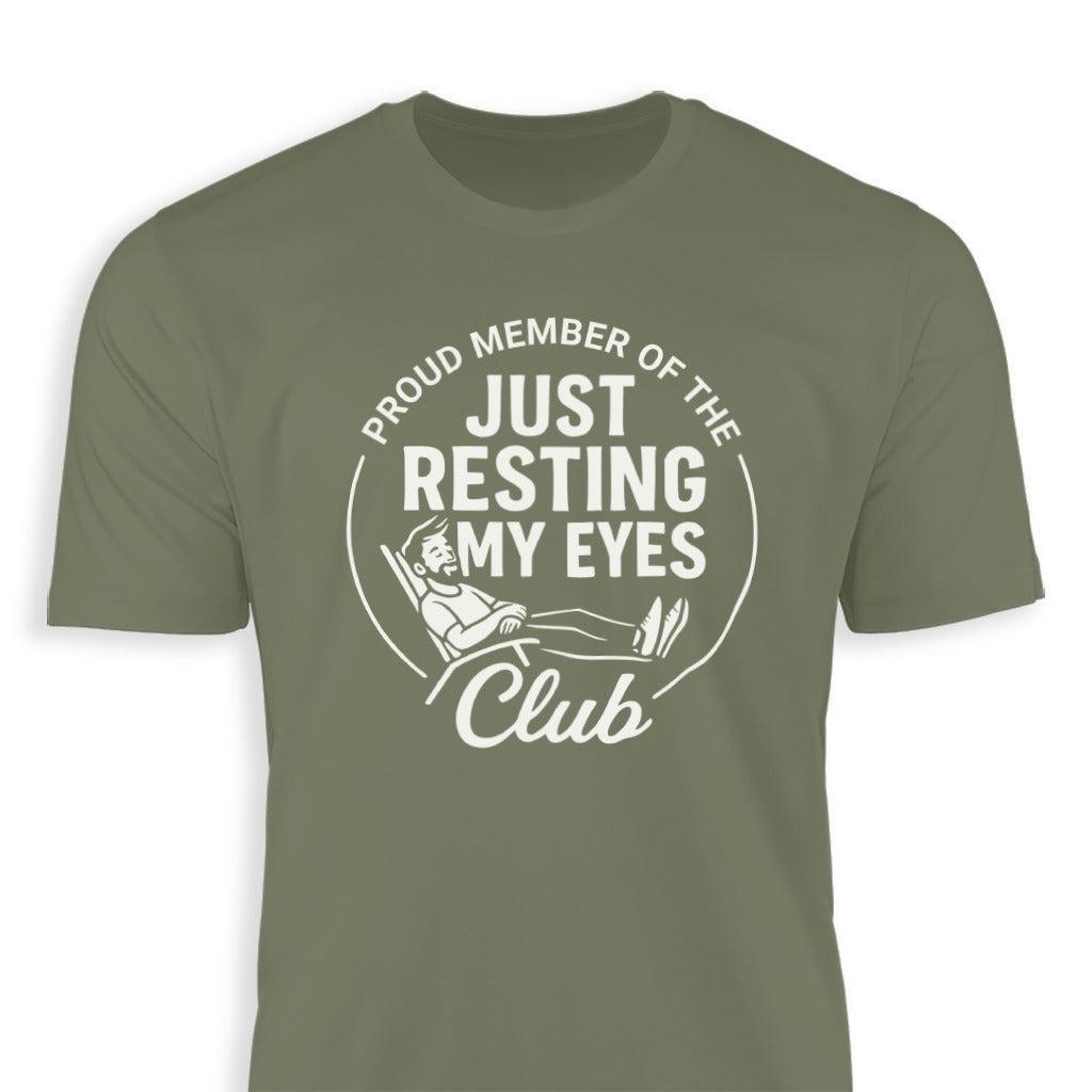 Resting My Eyes Club Classic Tee