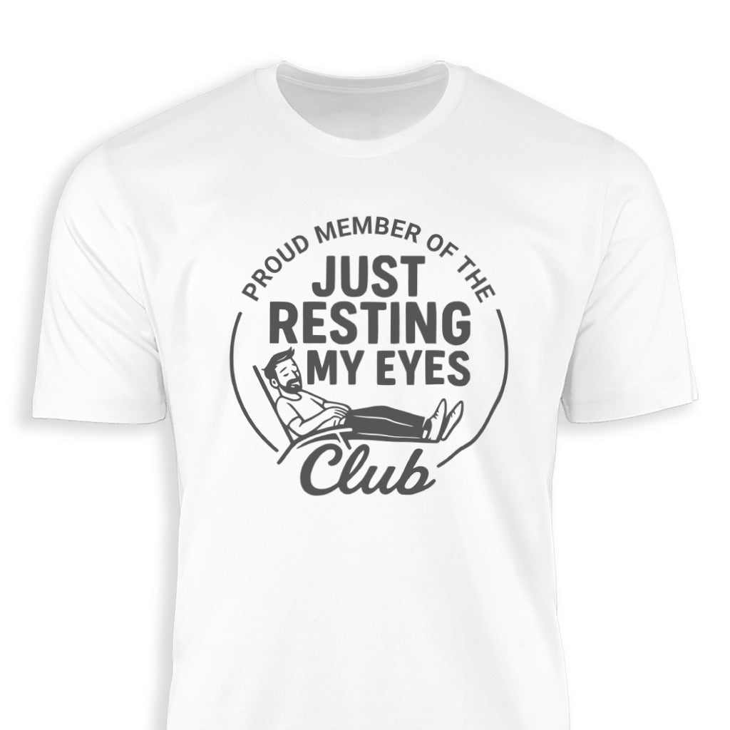 Resting My Eyes Club Classic Tee