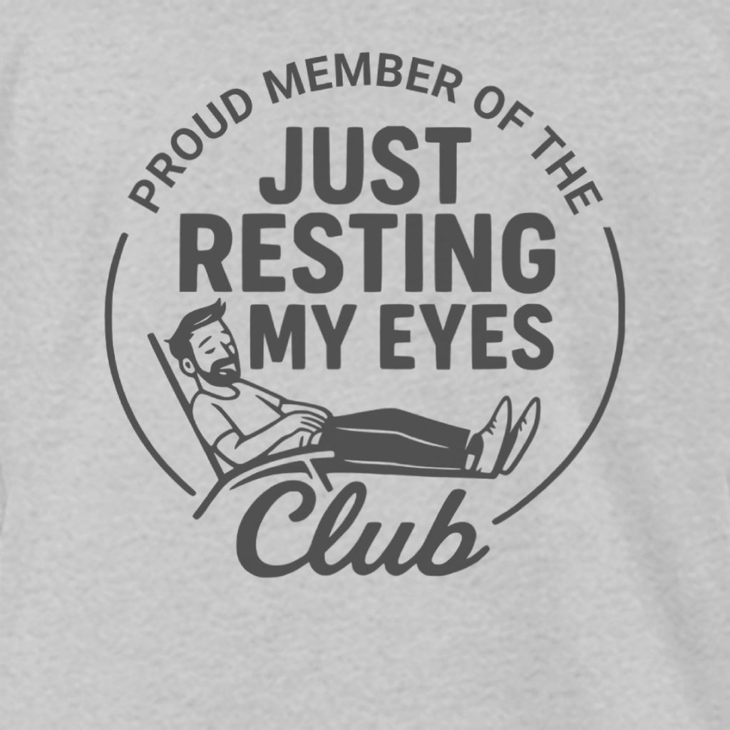 Resting My Eyes Club T-shirt