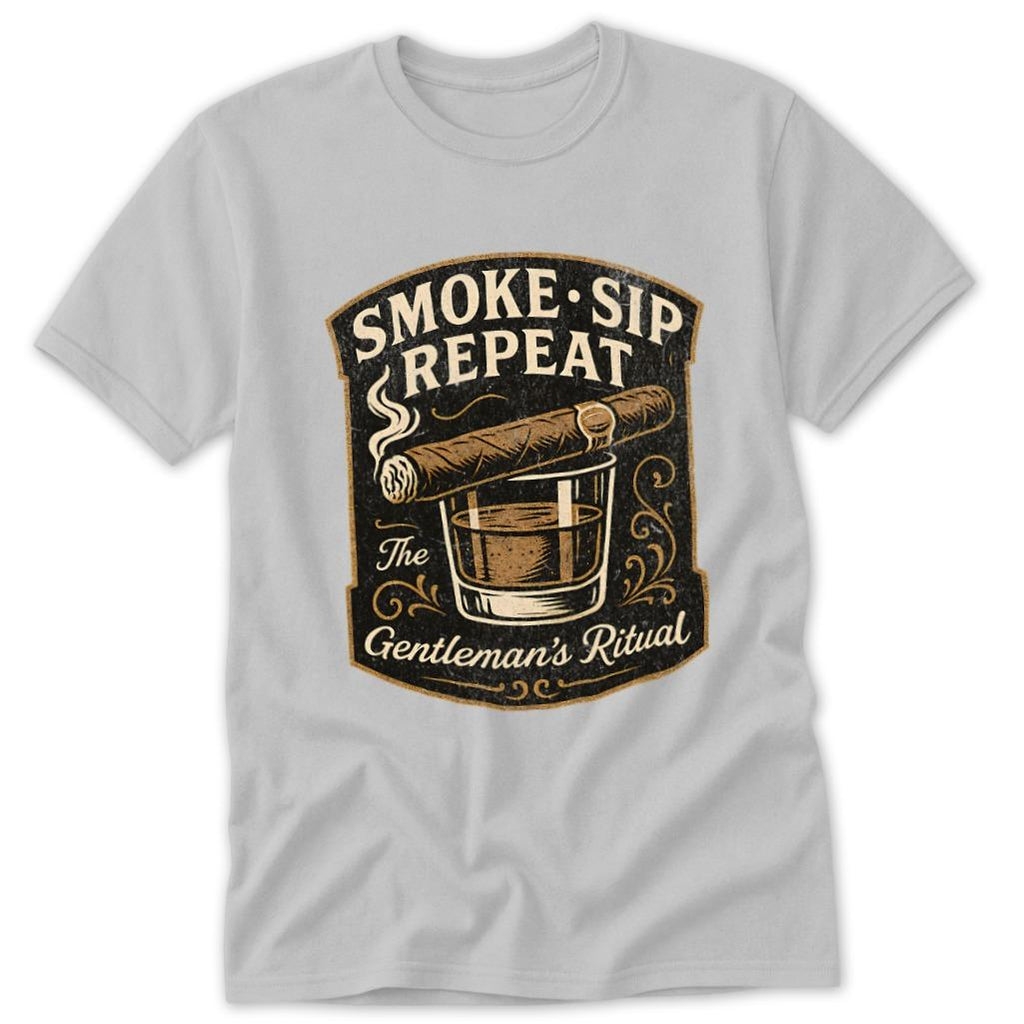 Smoke Sip Repeat Classic Tee