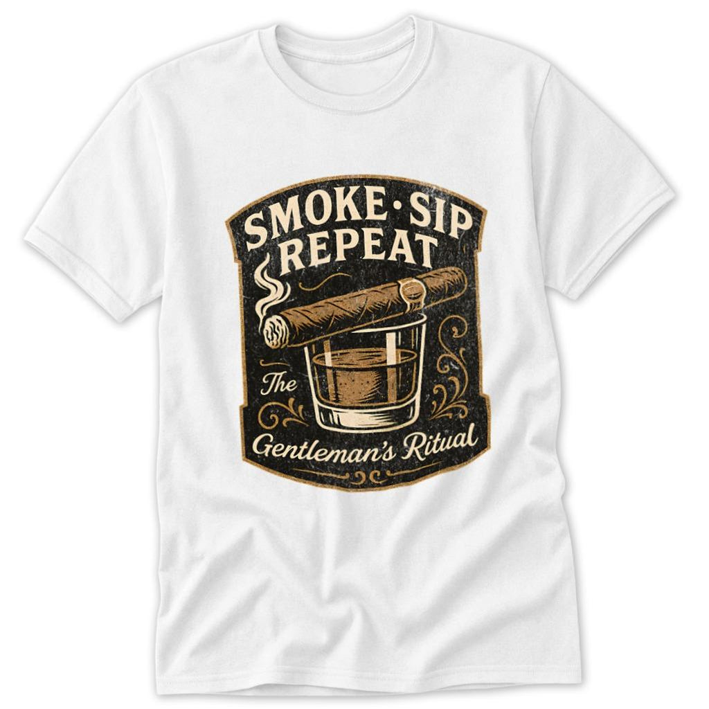 Smoke Sip Repeat Classic Tee