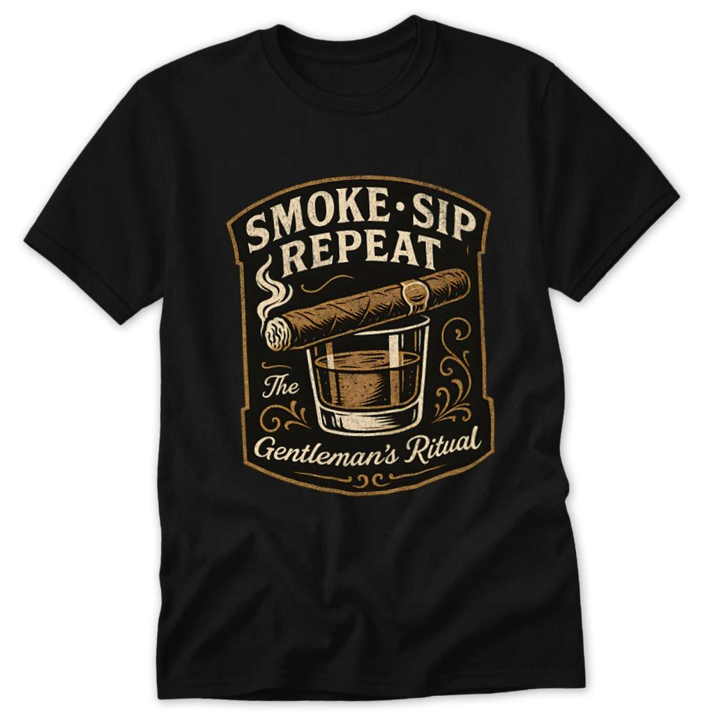 Smoke Sip Repeat Classic Tee