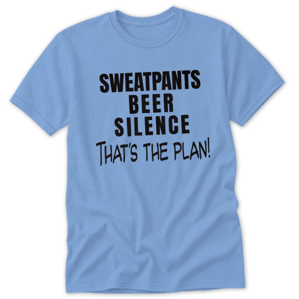 Sweatpants Beer Silence Classic Tee