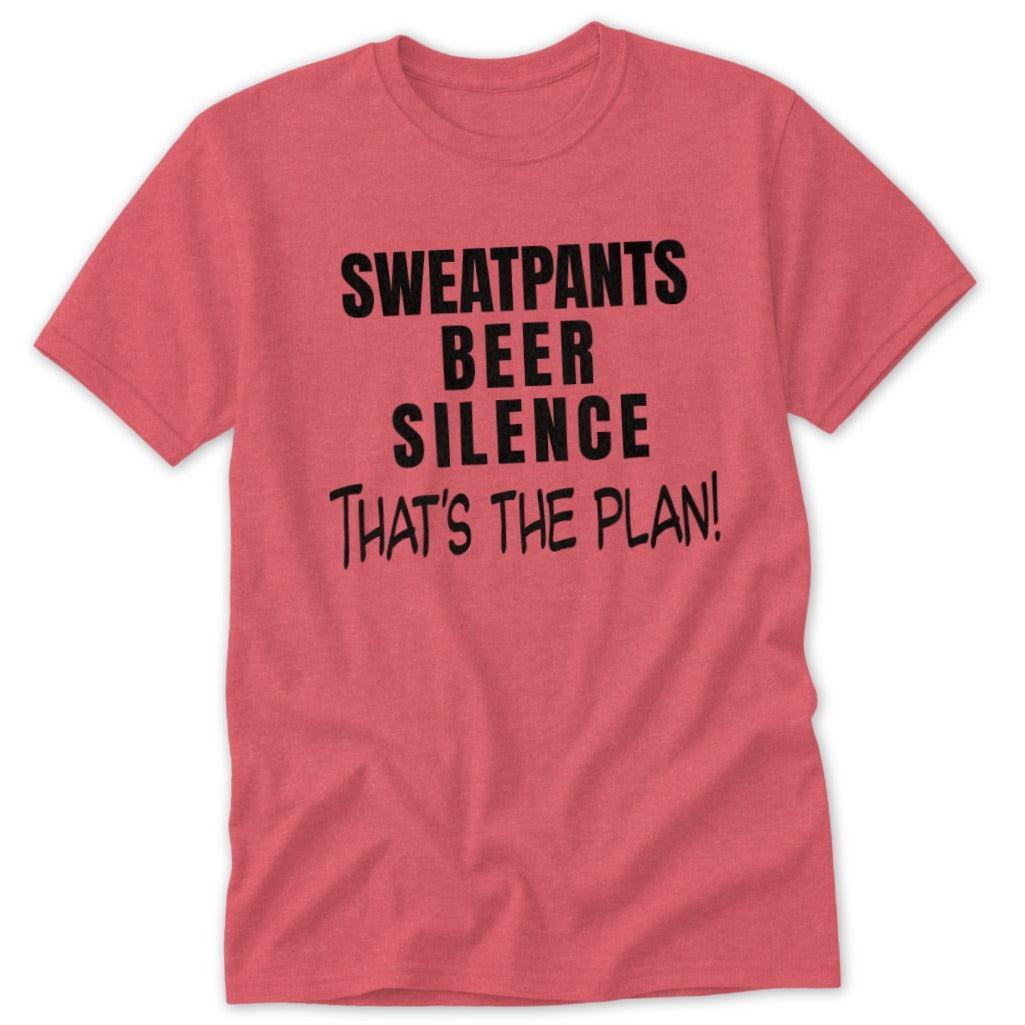 Sweatpants Beer Silence Classic Tee