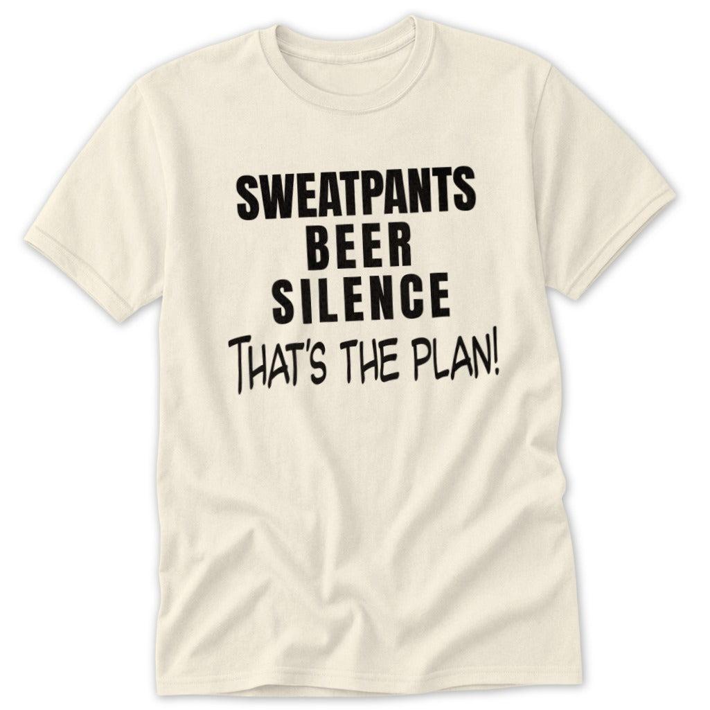 Sweatpants Beer Silence Classic Tee