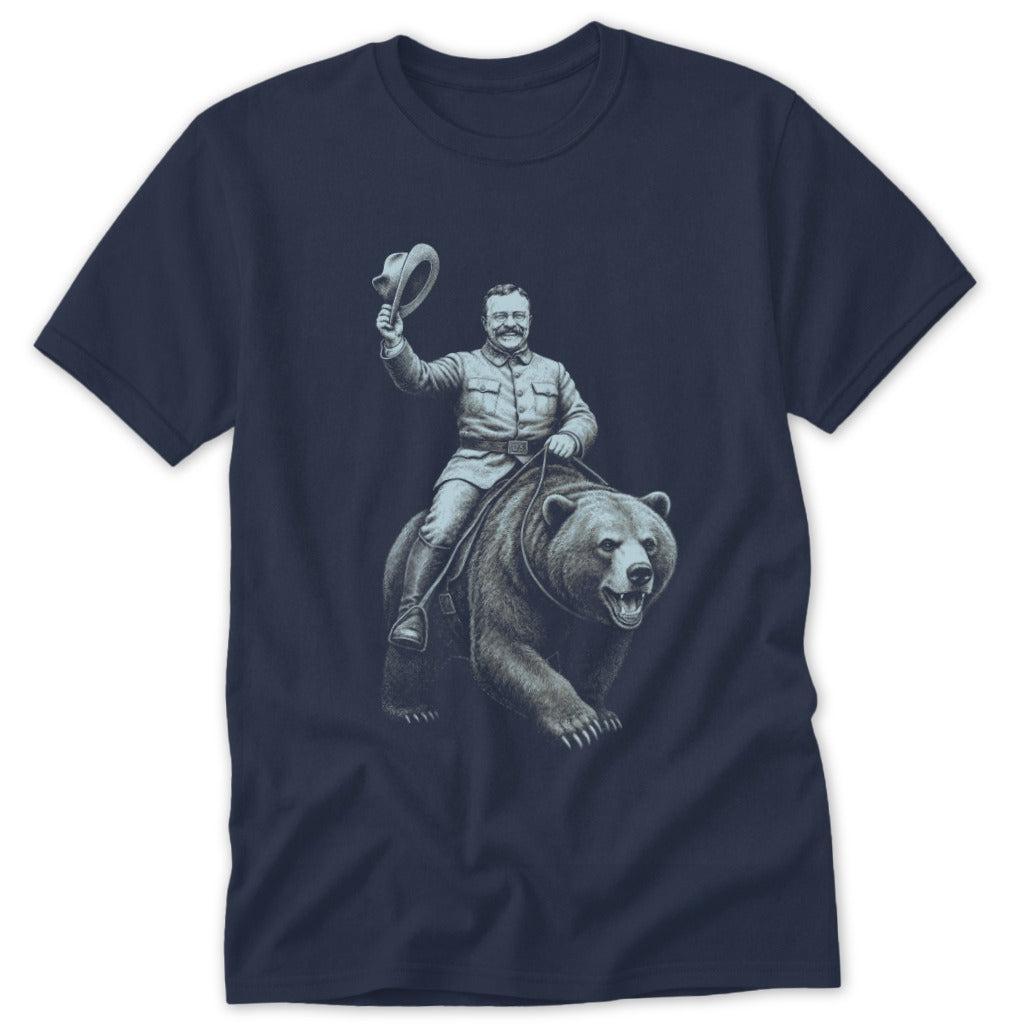 Teddy R. Riding a Grizzly Classic Tee