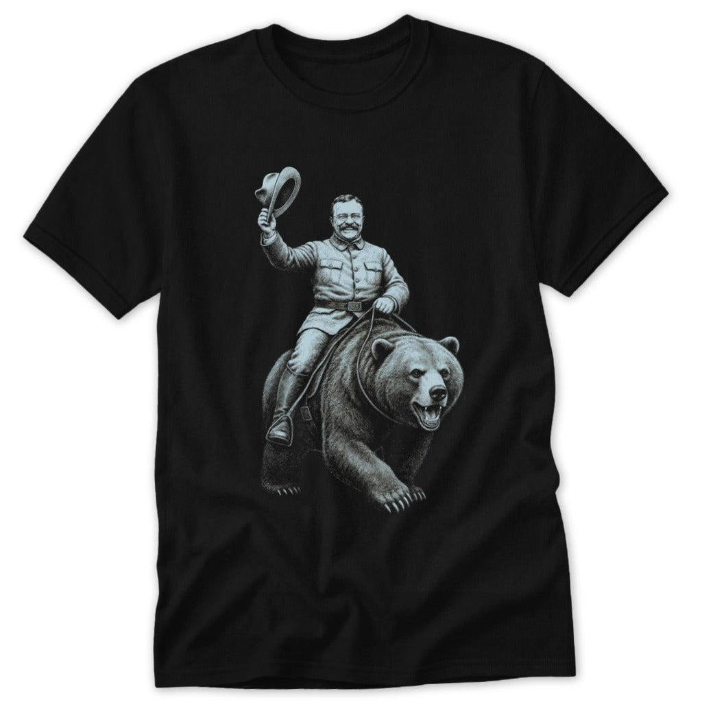 Teddy R. Riding a Grizzly Classic Tee