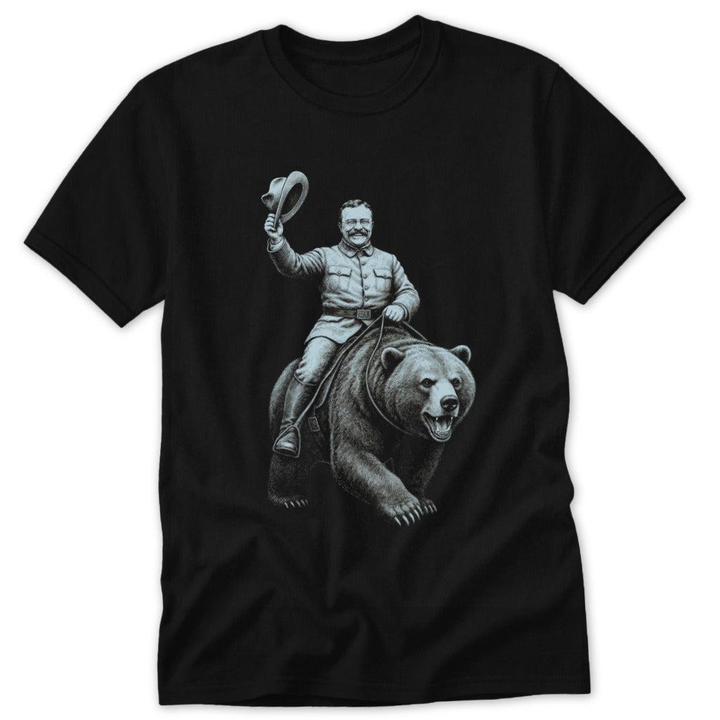 Teddy R. Riding a Grizzly Classic Tee
