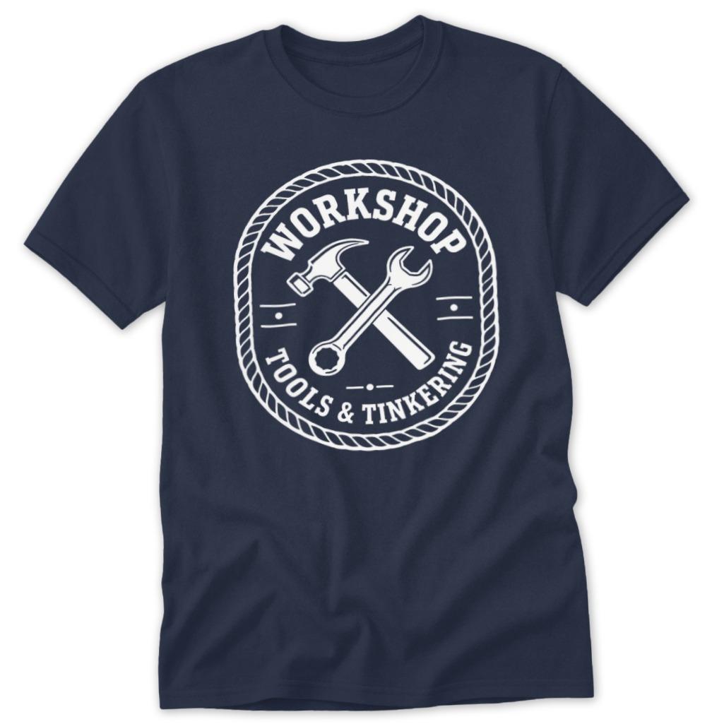 Tools & Tinkering Classic Tee - Navy