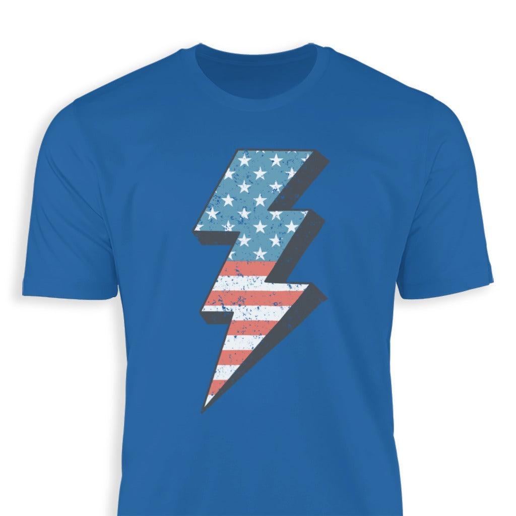 USA Lightning Bolt Classic Tee