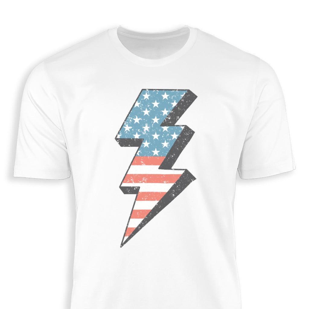 USA Lightning Bolt Classic Tee