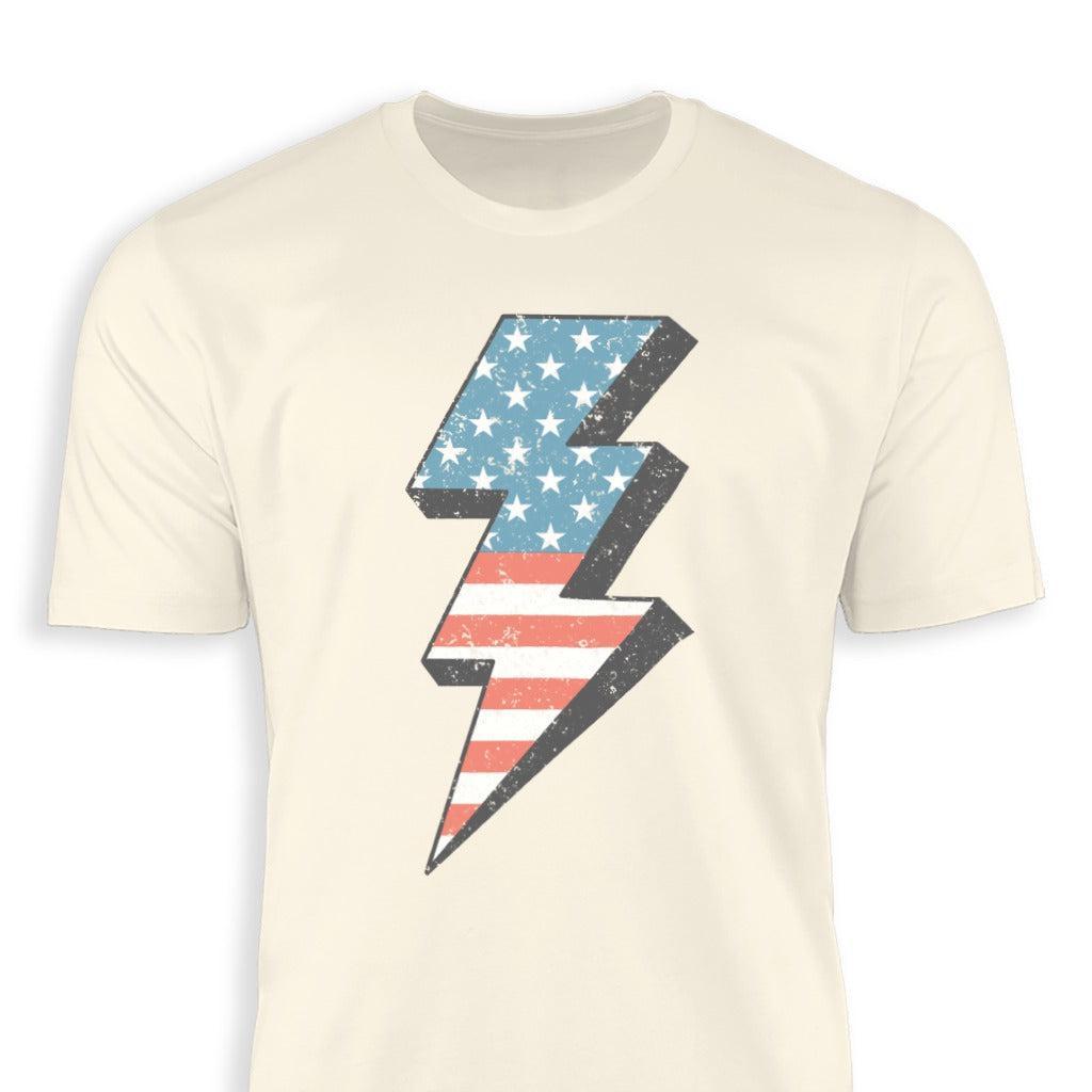USA Lightning Bolt Classic Tee