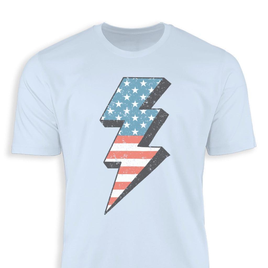 USA Lightning Bolt Classic Tee