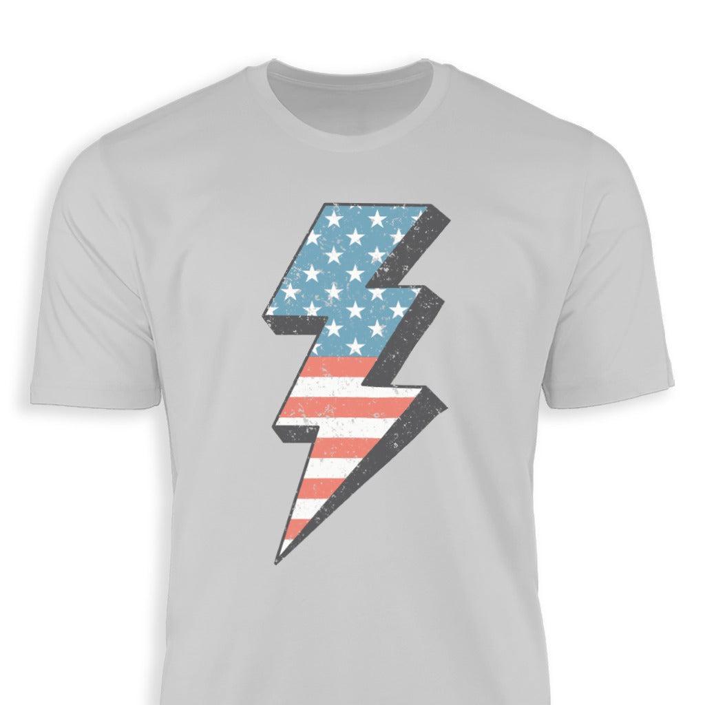 USA Lightning Bolt Classic Tee