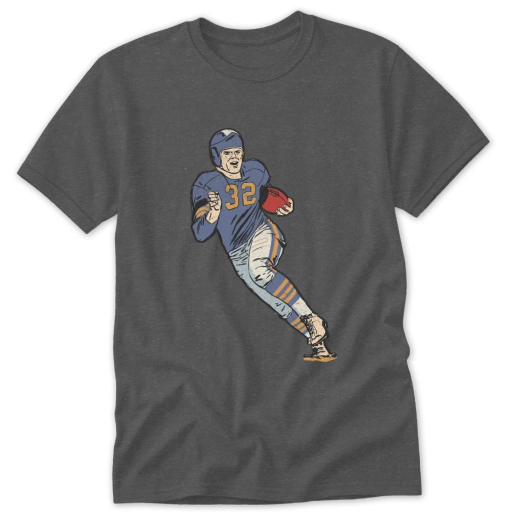 Vintage Football Player Classic Tee