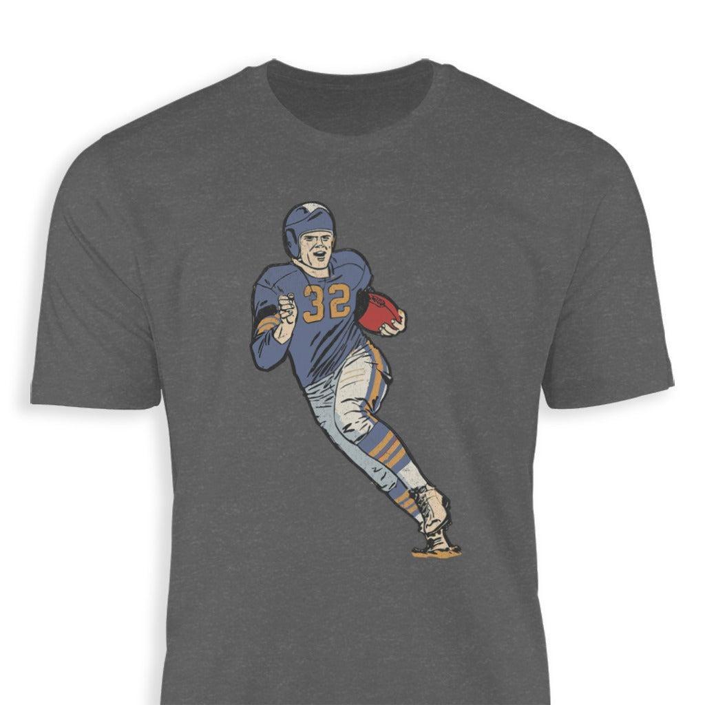 Vintage Football Player Classic Tee