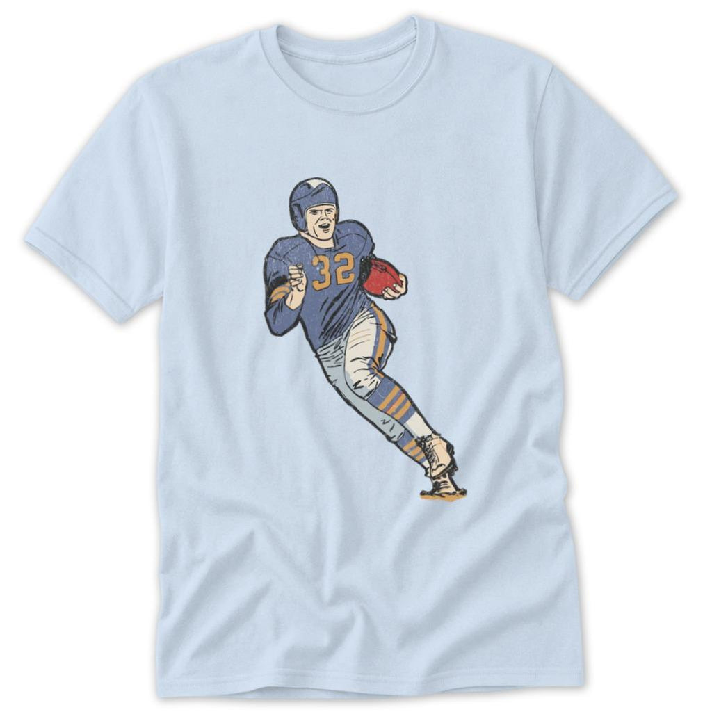 Vintage Football Player Classic Tee